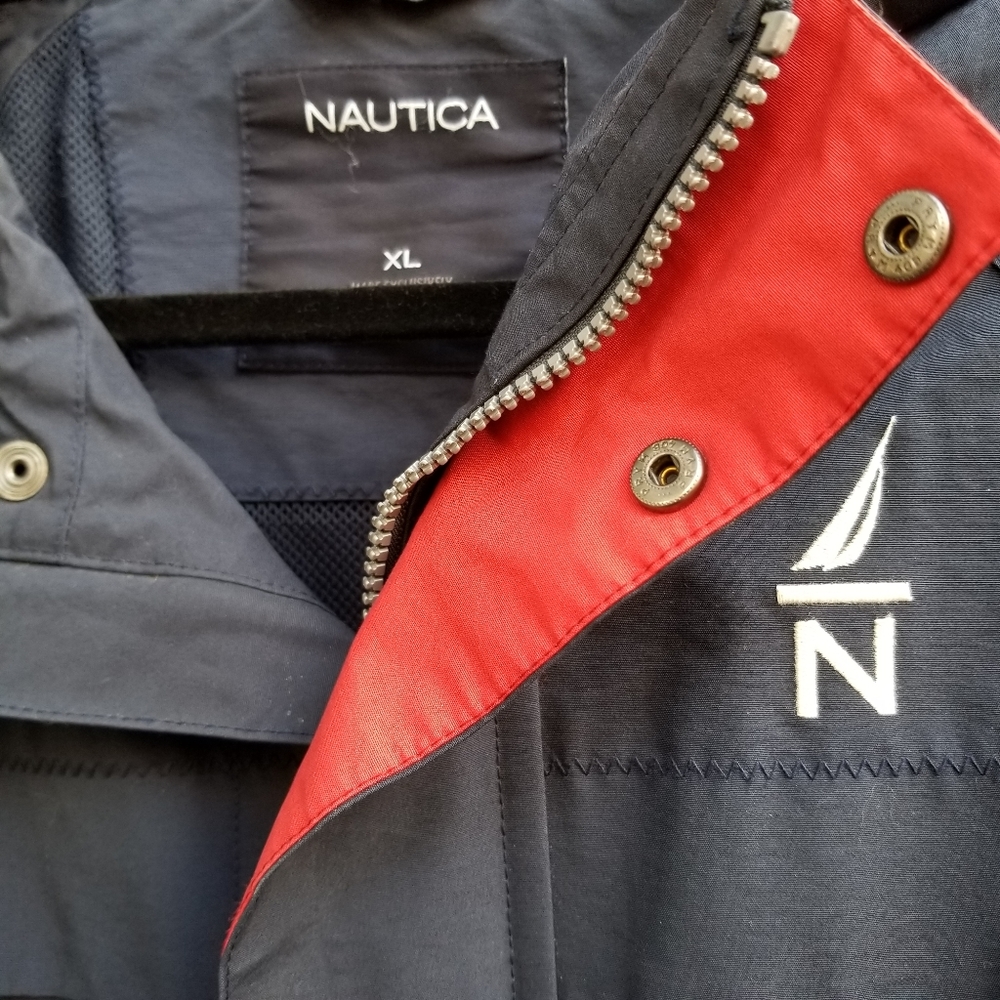 Nautica - Navy and Red jacket